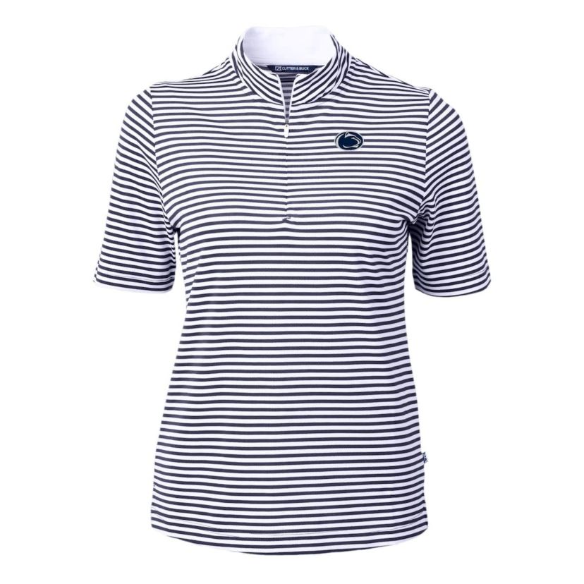 NCAA Penn State Nittany Lions DryTec Virtue Eco Pique Stripe Recycled Polo