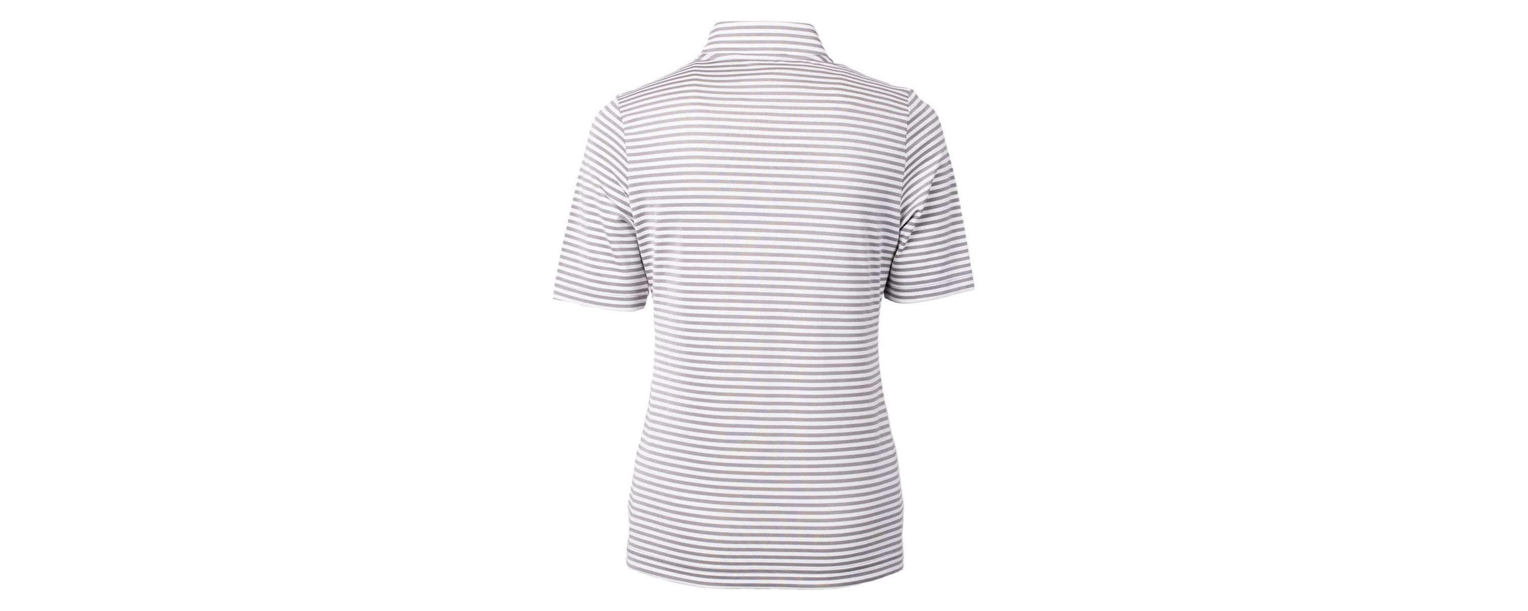 NCAA Texas Southern Tigers DryTec Virtue Eco Pique Stripe Recycled Polo