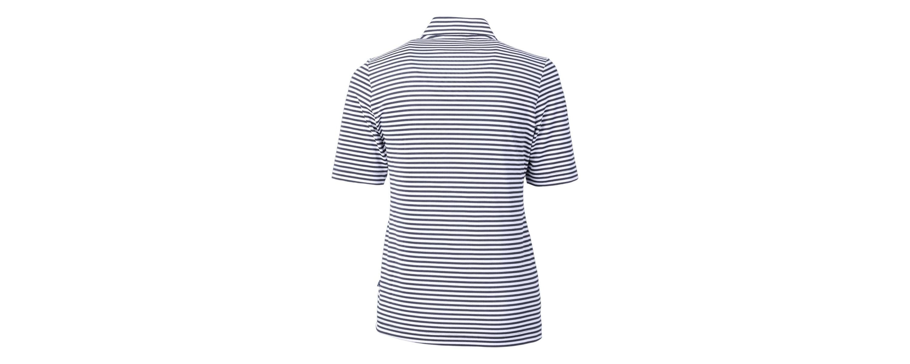 NCAA Villanova Wildcats DryTec Virtue Eco Pique Stripe Recycled Polo