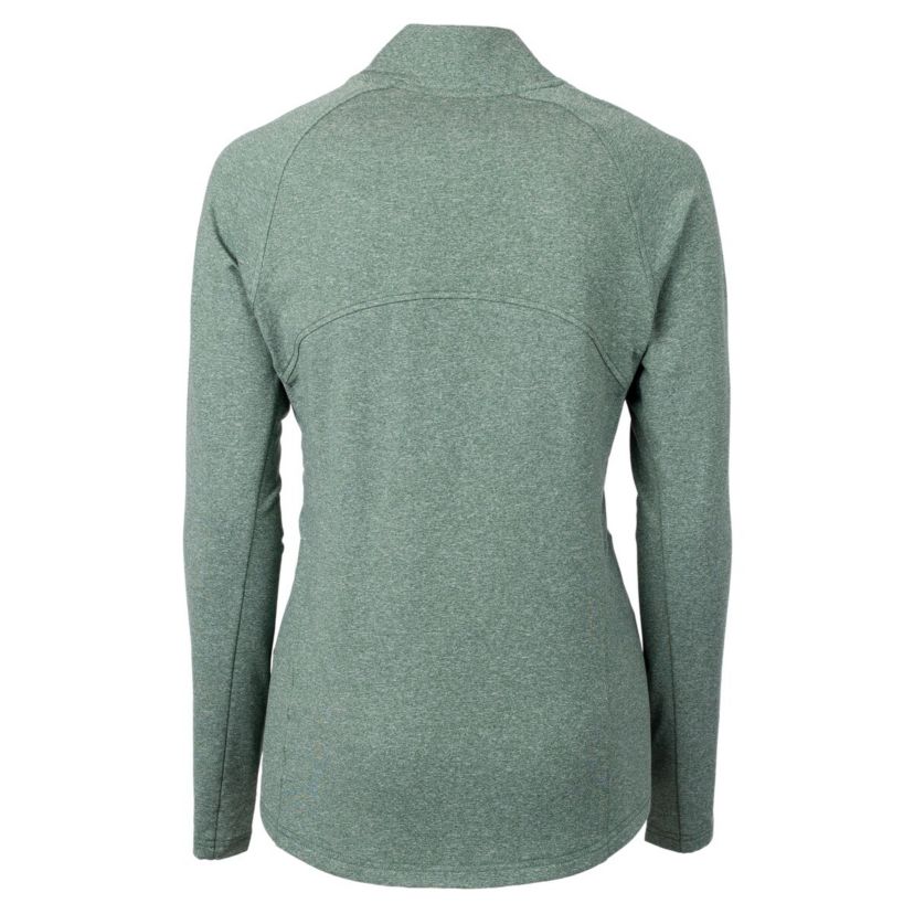 NCAA Heather Charlotte 49ers Adapt Eco Knit Heather Recycled Full-Zip Jacket