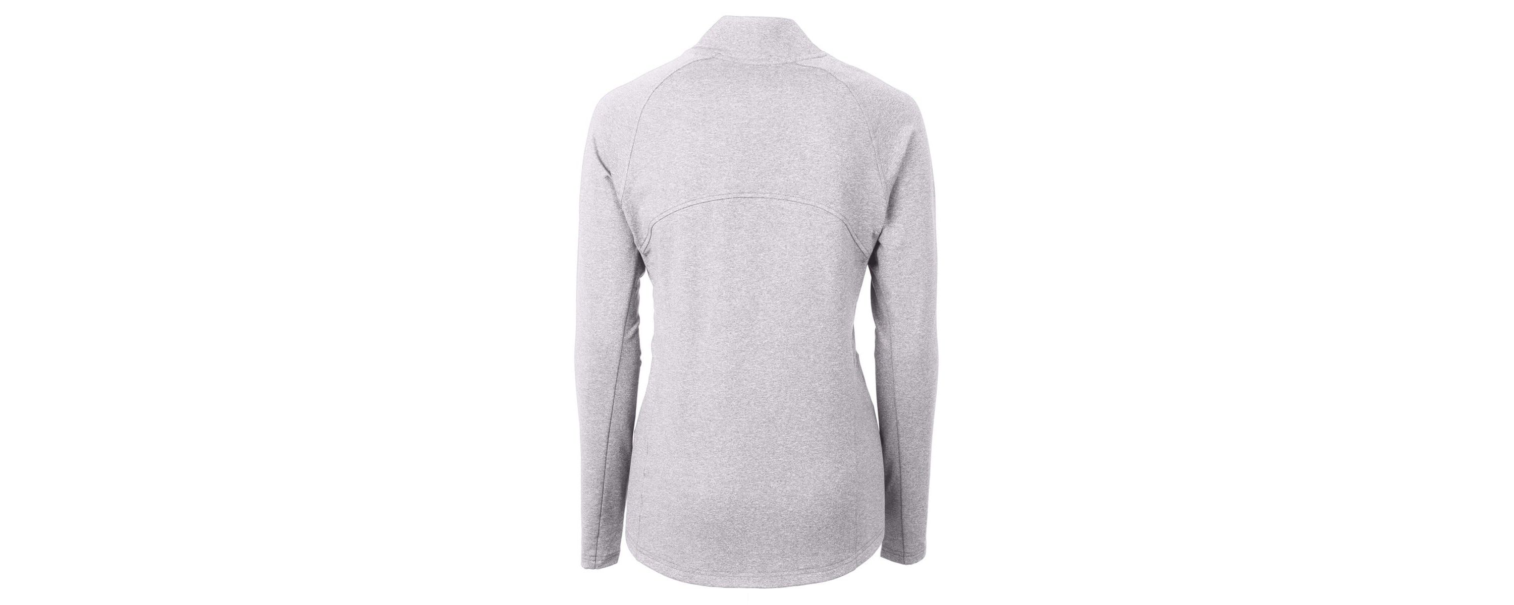 NCAA Heather Northwestern Wildcats Adapt Eco Knit Heather Recycled Full-Zip Jacket