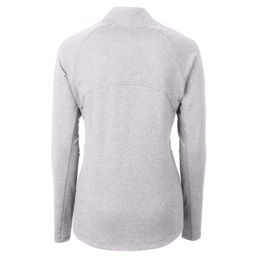 NCAA Heather Northwestern Wildcats Adapt Eco Knit Heather Recycled Full-Zip Jacket