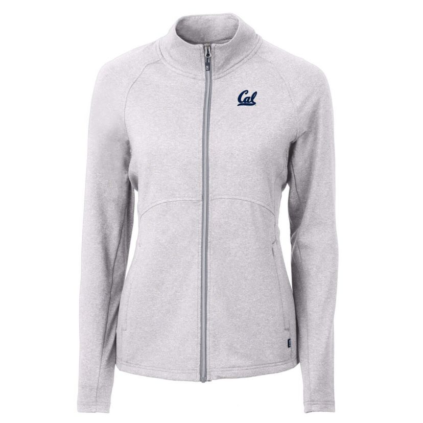 California Golden Bears NCAA Heather Cal Bears Adapt Eco Knit Heather Recycled Full-Zip Jacket