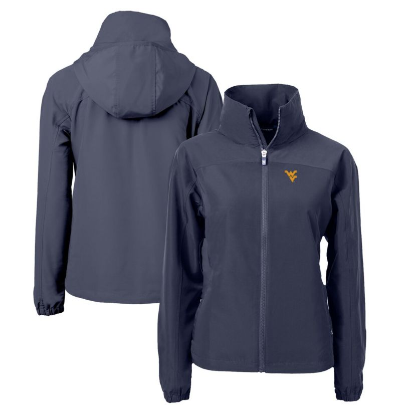 NCAA West Virginia Mountaineers Charter Eco Recycled Full-Zip Jacket