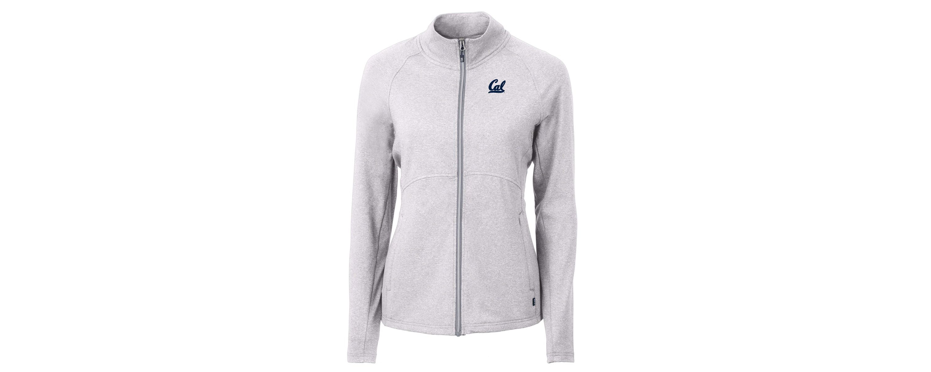 California Golden Bears NCAA Heather Cal Bears Adapt Eco Knit Heather Recycled Full-Zip Jacket