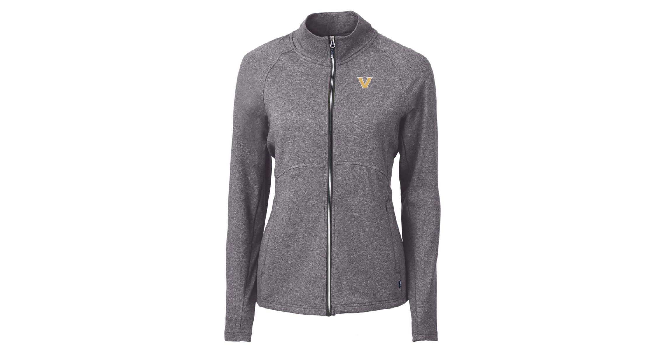 NCAA Heather Vanderbilt Commodores Adapt Eco Knit Heather Recycled Full-Zip Jacket