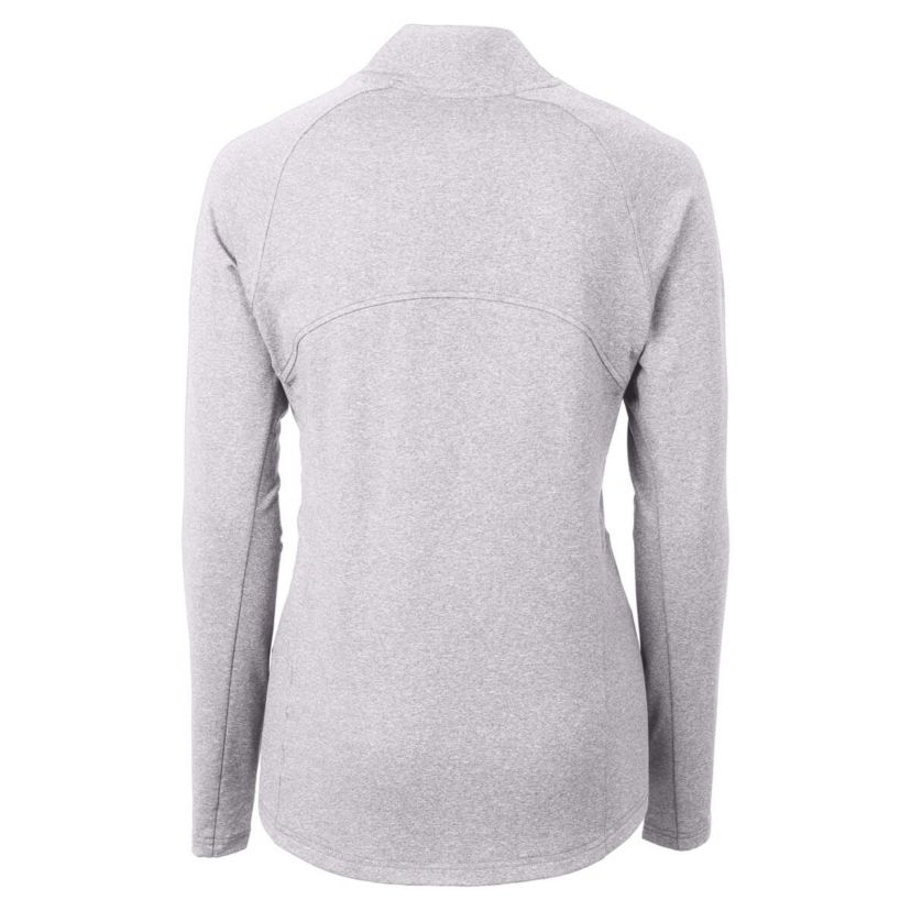 NCAA Heather Michigan Wolverines Adapt Eco Knit Heather Recycled Full-Zip Jacket