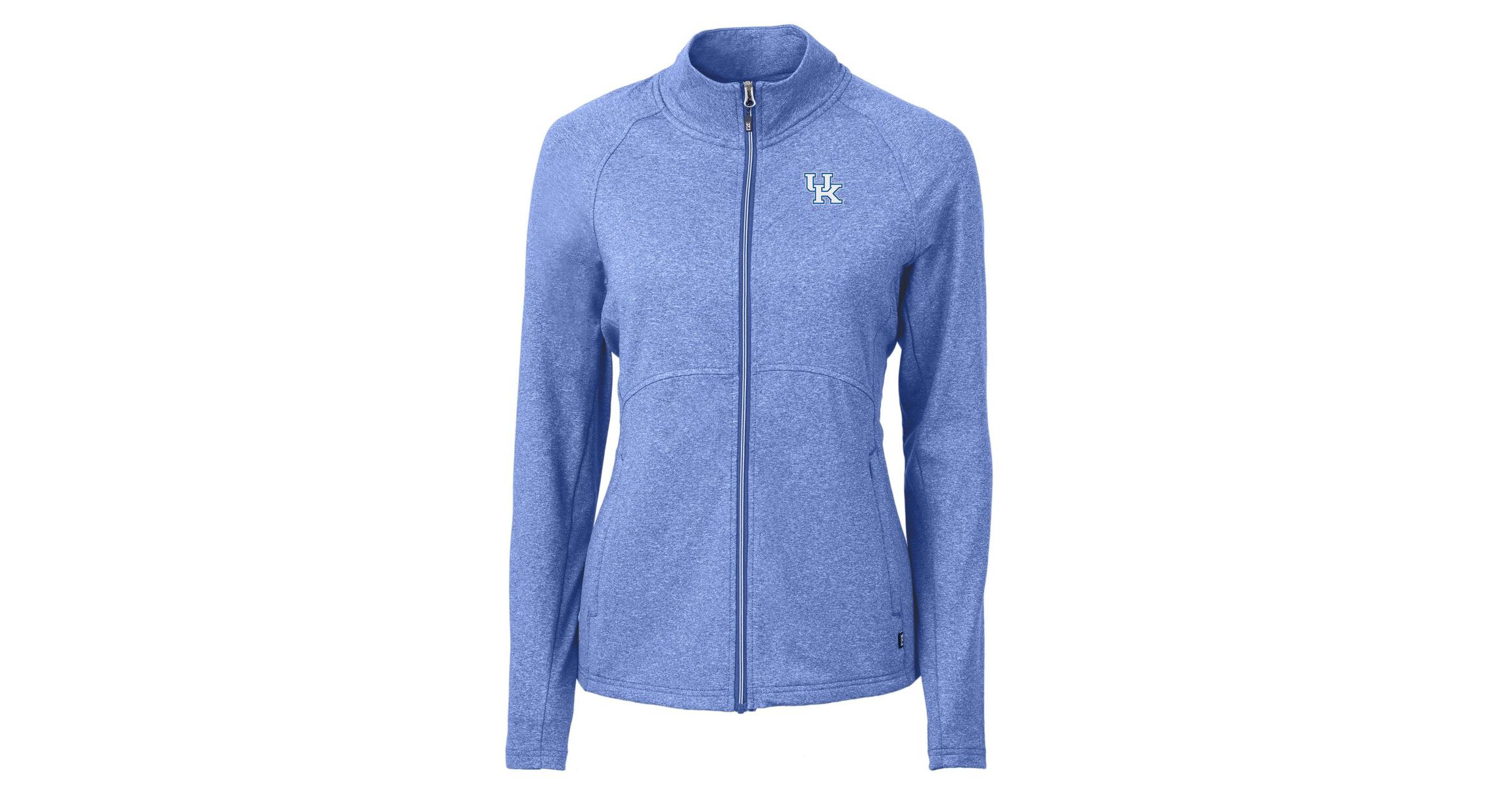 NCAA Heather Kentucky Wildcats Adapt Eco Knit Heather Recycled Full-Zip Jacket