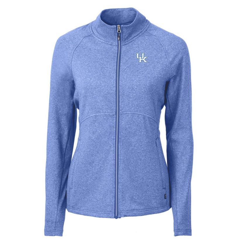 NCAA Heather Kentucky Wildcats Adapt Eco Knit Heather Recycled Full-Zip Jacket