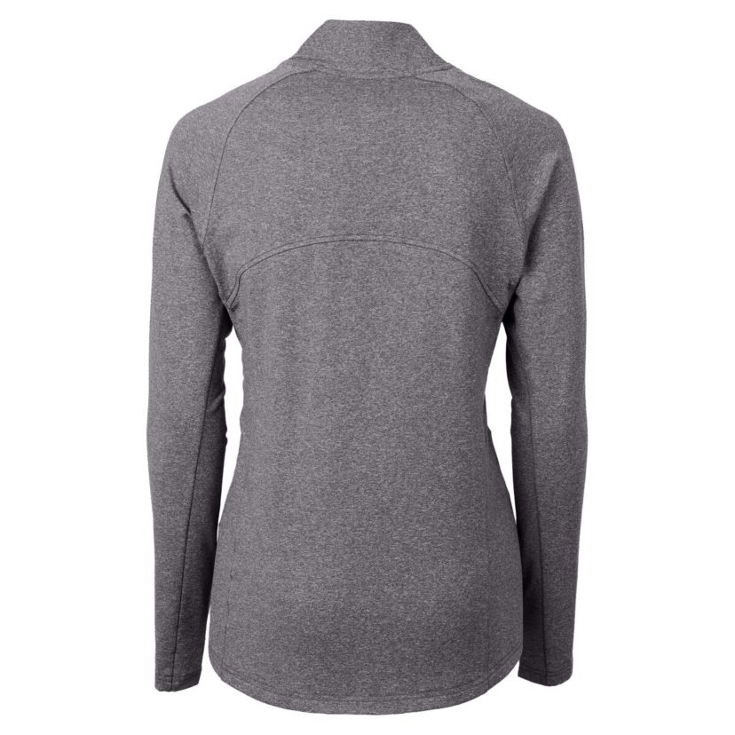 NCAA Heather Ohio State Buckeyes Adapt Eco Knit Heather Recycled Full-Zip Jacket