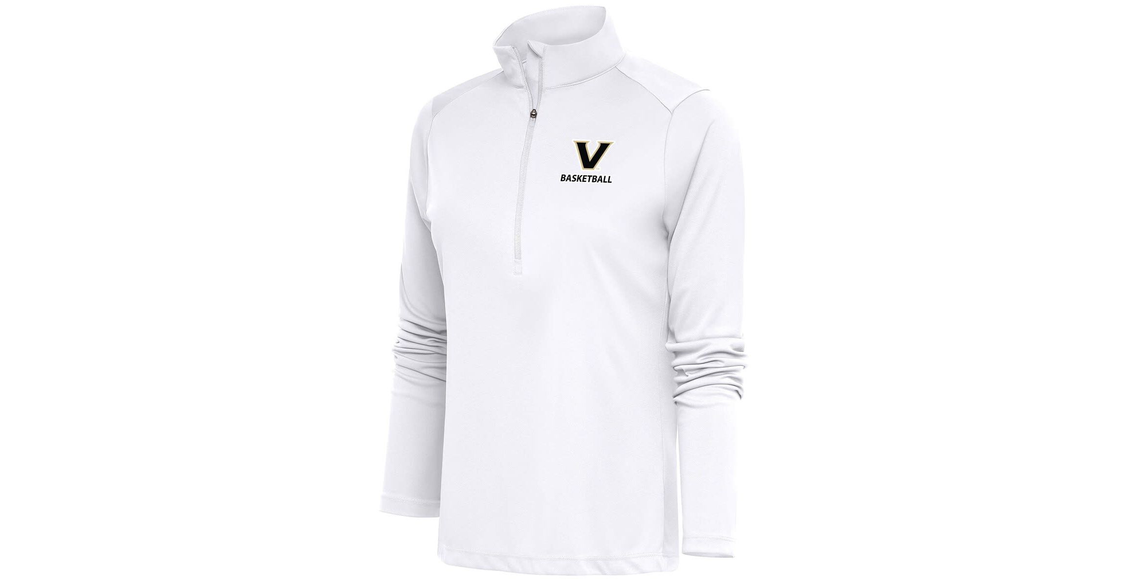 NCAA Vanderbilt Commodores Basketball Tribute Half-Zip Pullover Top