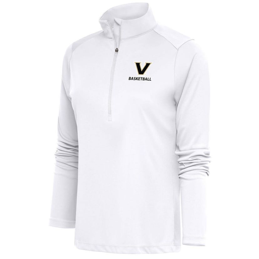 NCAA Vanderbilt Commodores Basketball Tribute Half-Zip Pullover Top