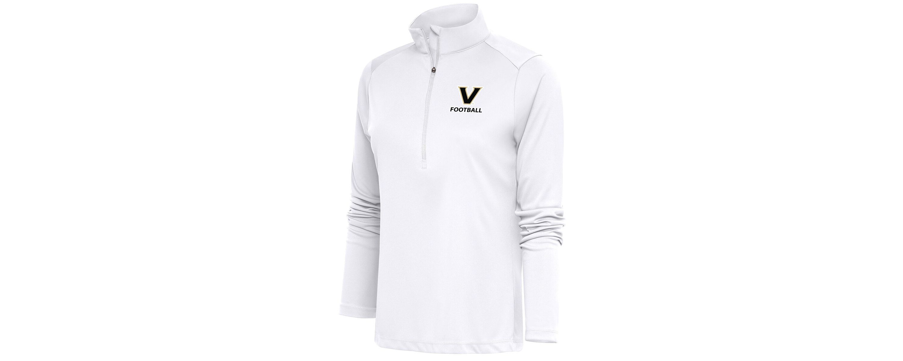 NCAA Vanderbilt Commodores Football Tribute Half-Zip Pullover Top