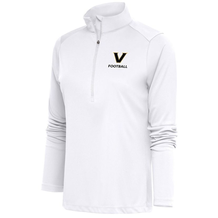 NCAA Vanderbilt Commodores Football Tribute Half-Zip Pullover Top