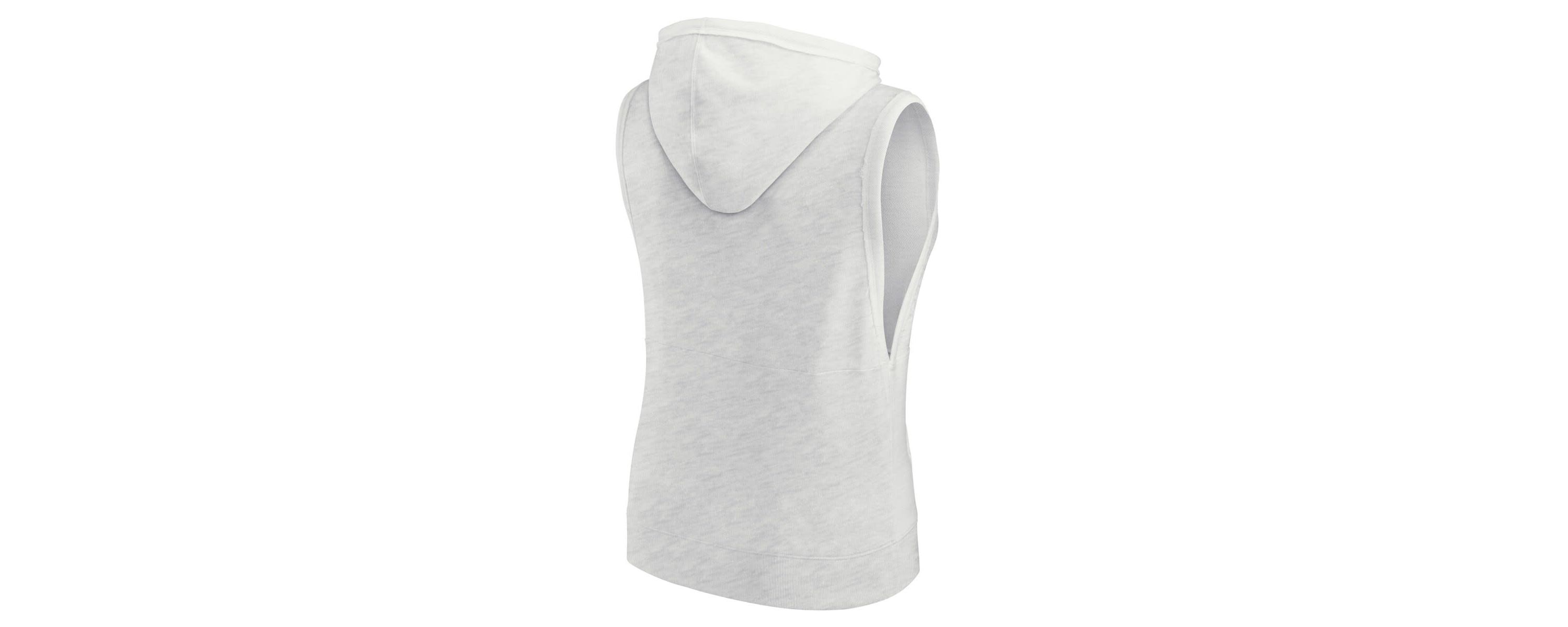 MLB Fanatics Los Angeles Dodgers Lounge Script Sleeveless Pullover Hoodie