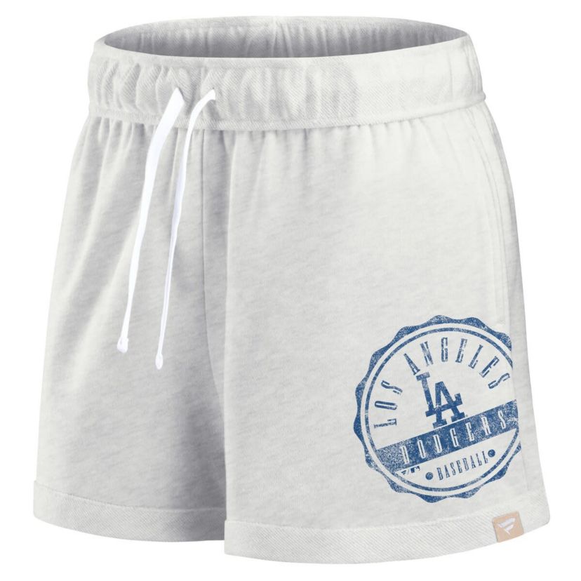 MLB Fanatics Los Angeles Dodgers Oversized Badge Lounge Shorts