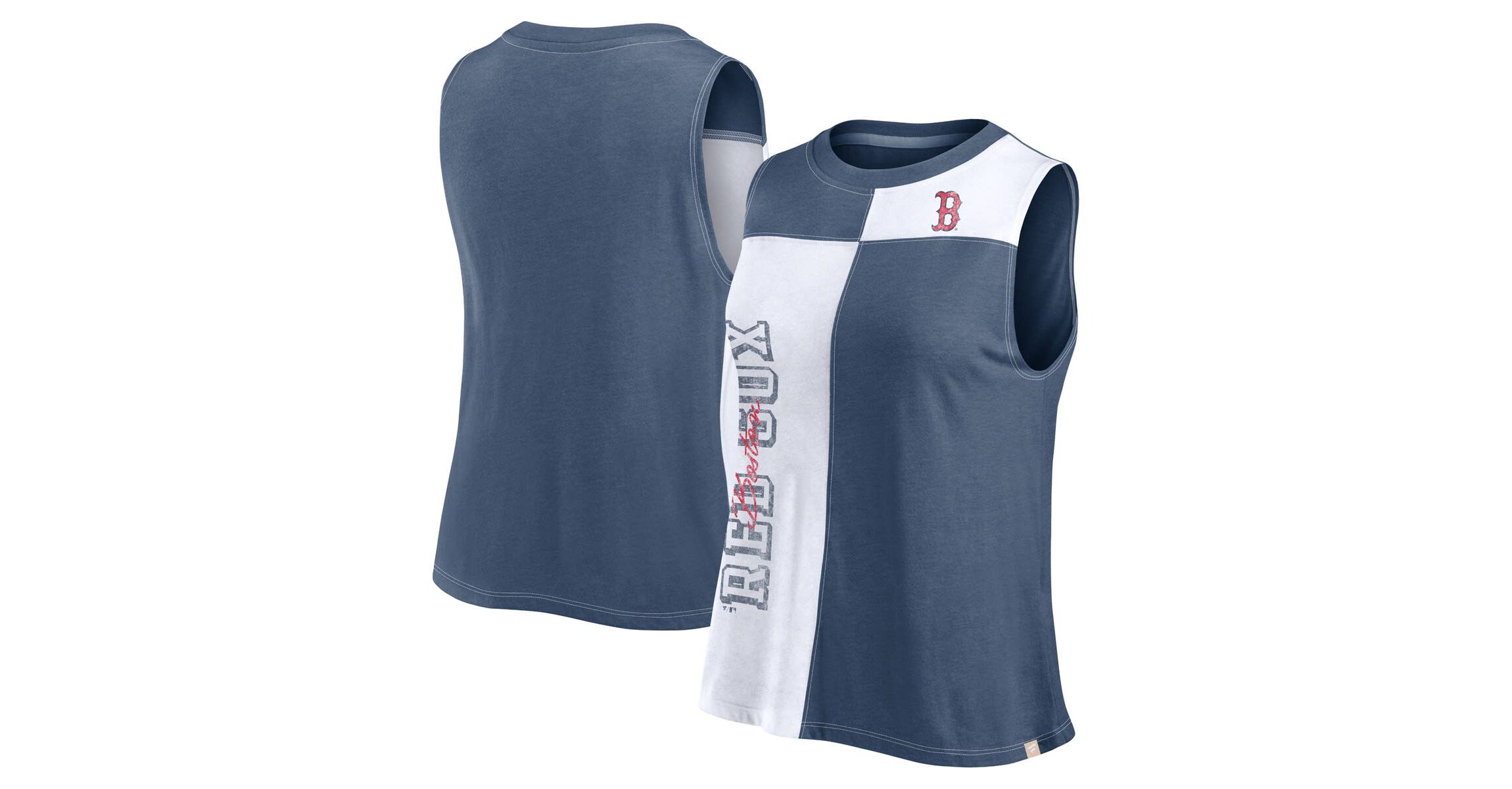Boston Red Sox MLB Fanatics Boston Sox Color-Block Tank Top