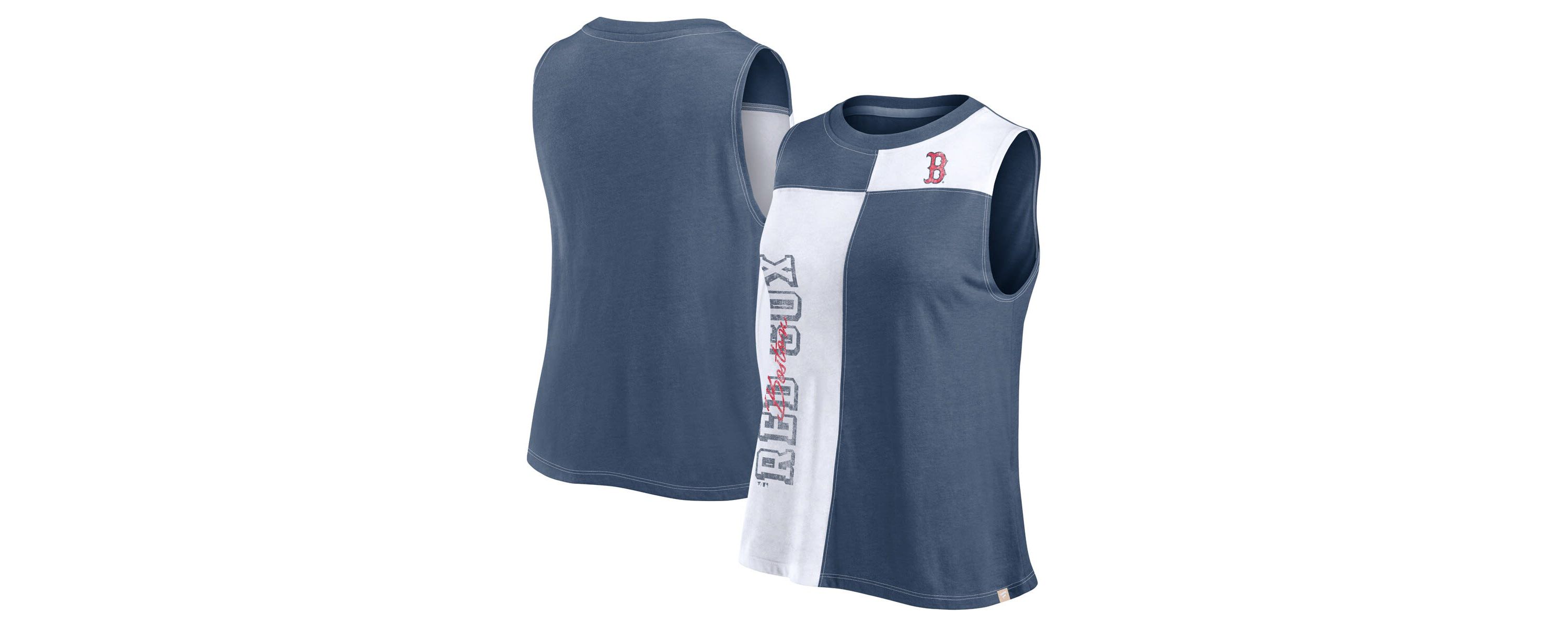 Boston Red Sox MLB Fanatics Boston Sox Color-Block Tank Top