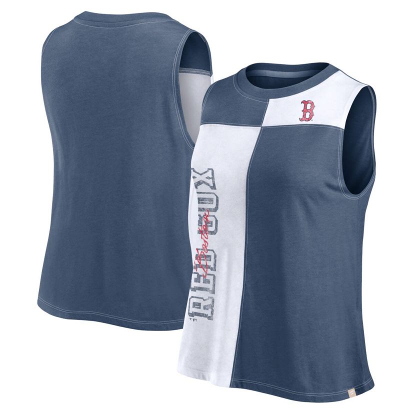Boston Red Sox MLB Fanatics Boston Sox Color-Block Tank Top