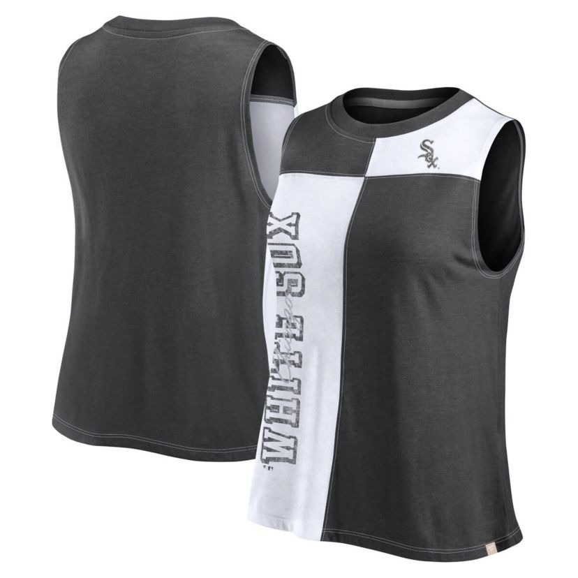 Chicago White Sox MLB Fanatics Chicago Sox Color-Block Tank Top