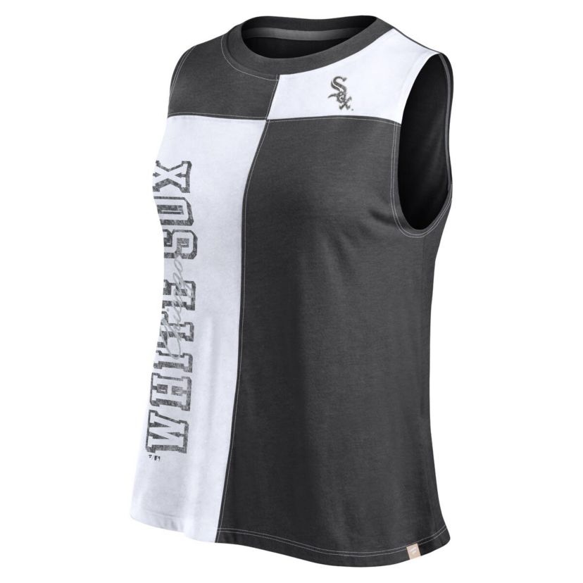 Chicago White Sox MLB Fanatics Chicago Sox Color-Block Tank Top