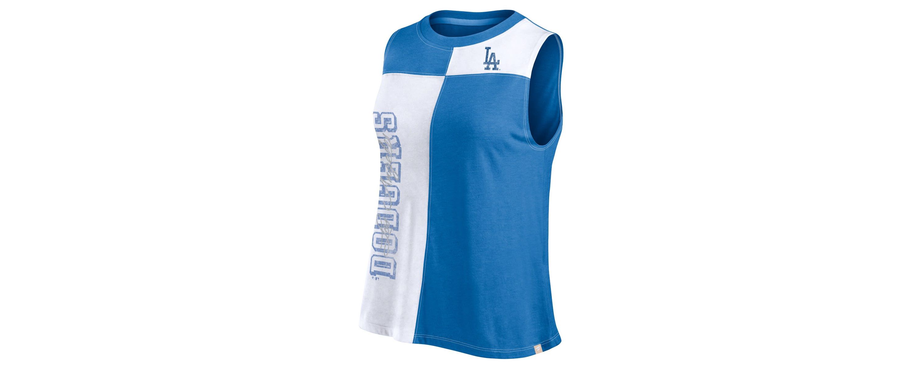 MLB Fanatics Los Angeles Dodgers Color-Block Tank Top