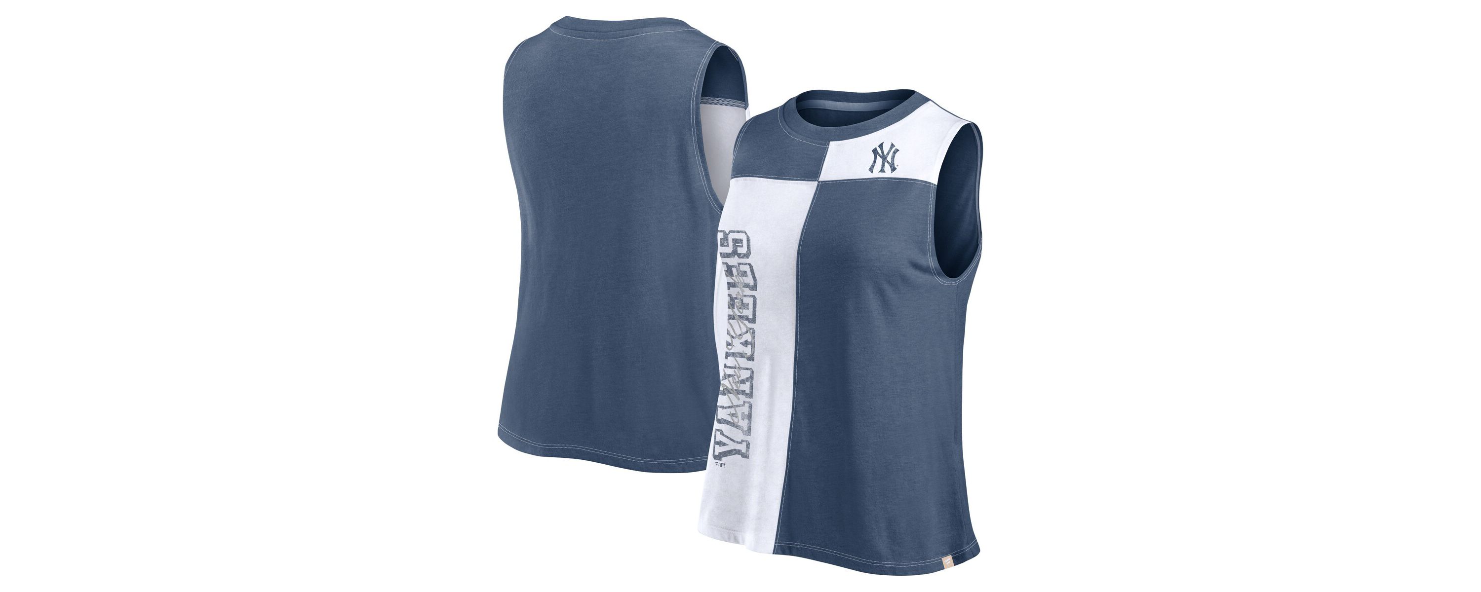 MLB Fanatics New York Yankees Color-Block Tank Top