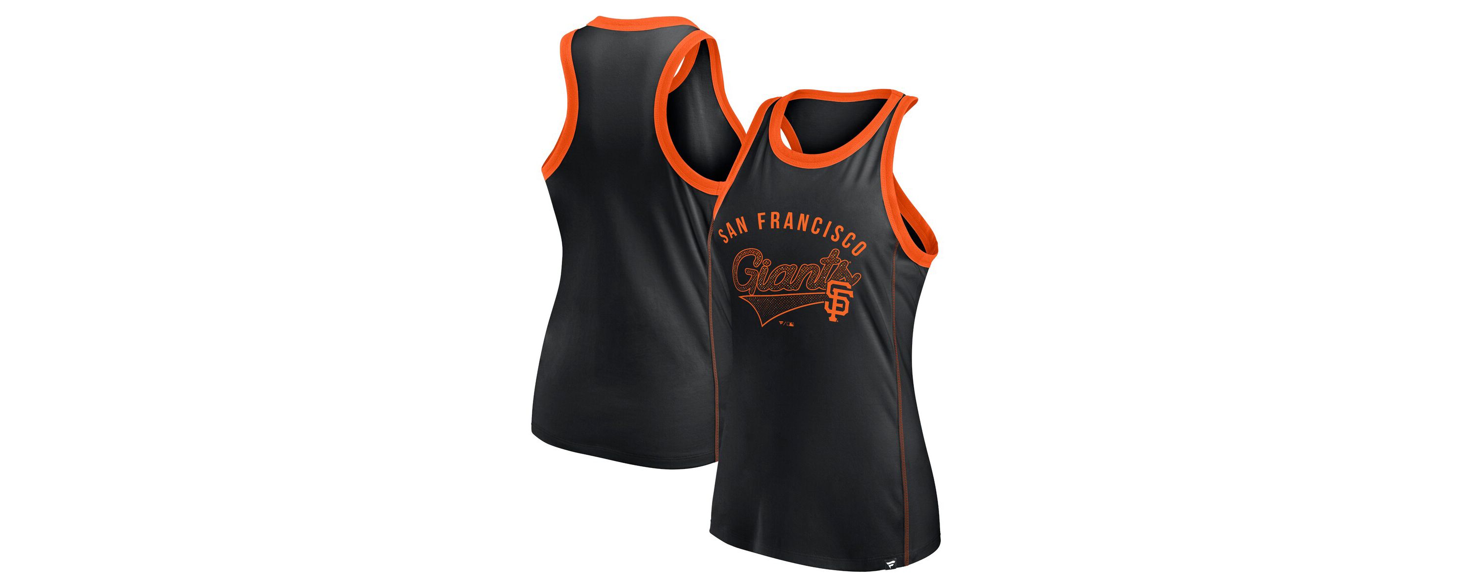 MLB Fanatics San Francisco Giants Tailsweep Fashion Racerback Rhinestone Tank Top