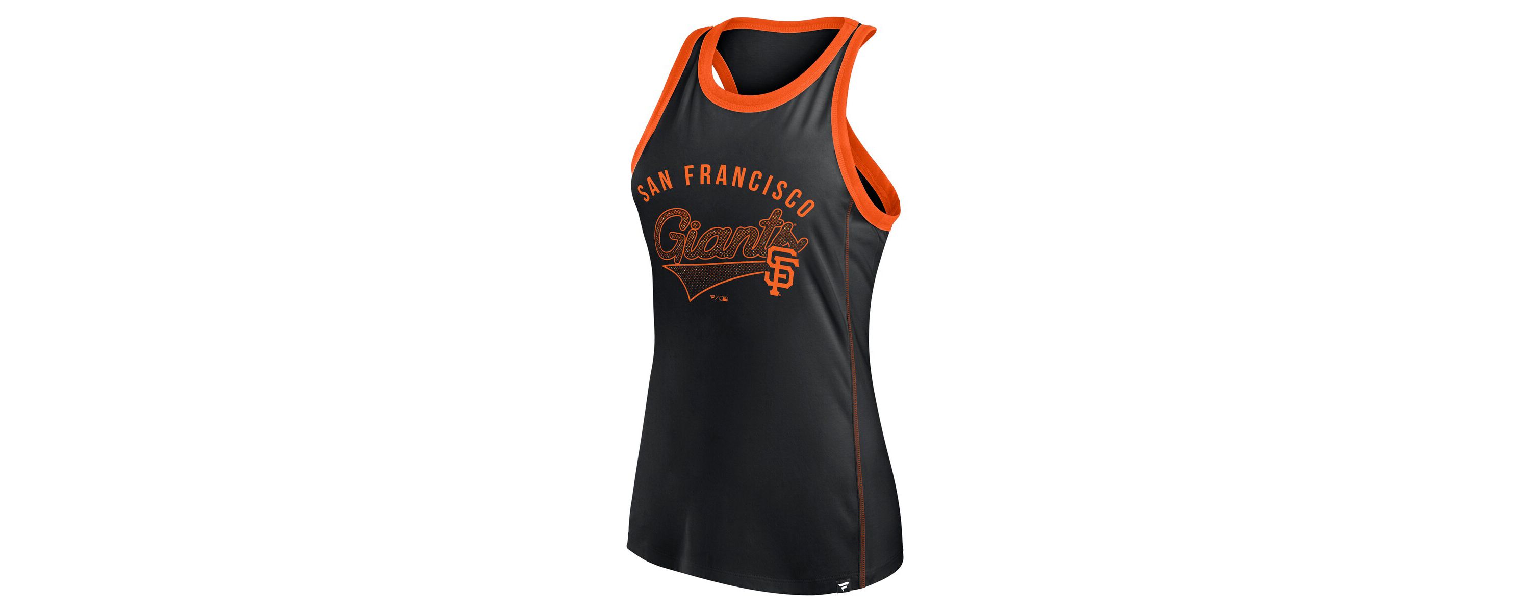 MLB Fanatics San Francisco Giants Tailsweep Fashion Racerback Rhinestone Tank Top