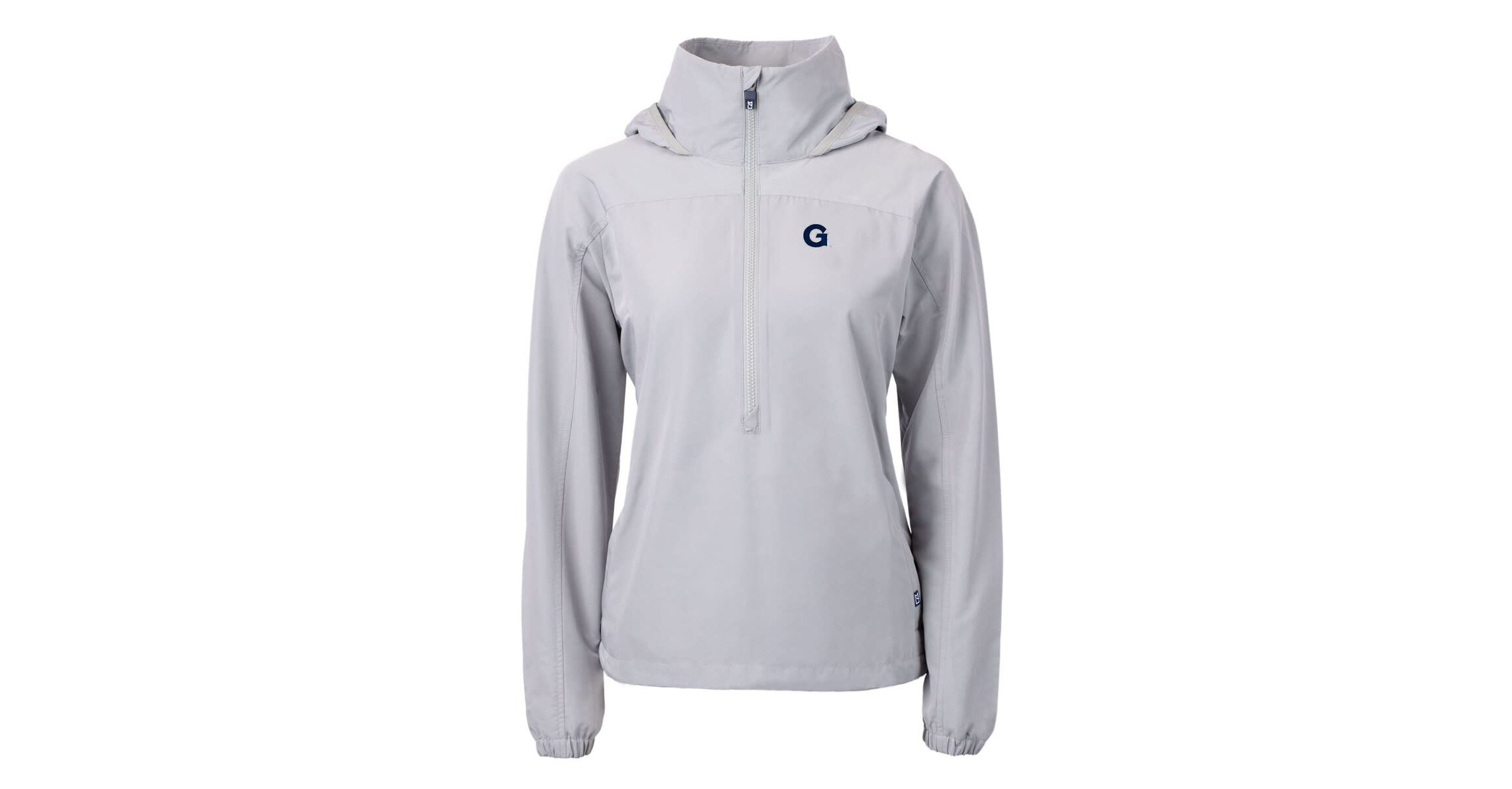 NCAA Georgetown Hoyas Charter Eco Recycled Half-Zip Anorak Jacket