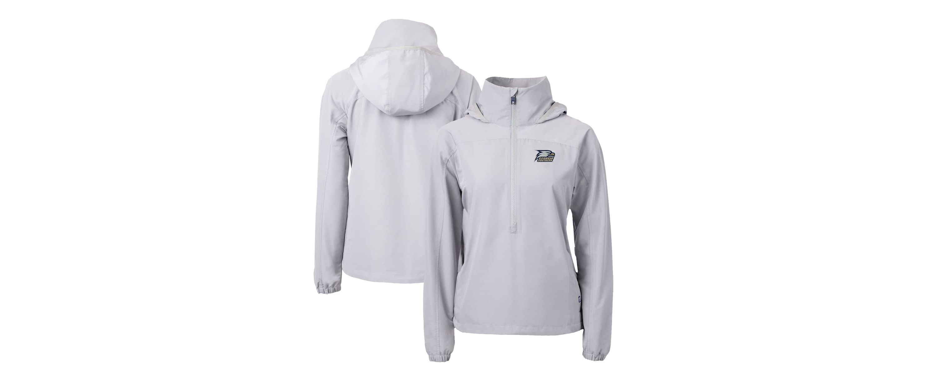 NCAA Georgia Southern Eagles Charter Eco Recycled Half-Zip Anorak Jacket