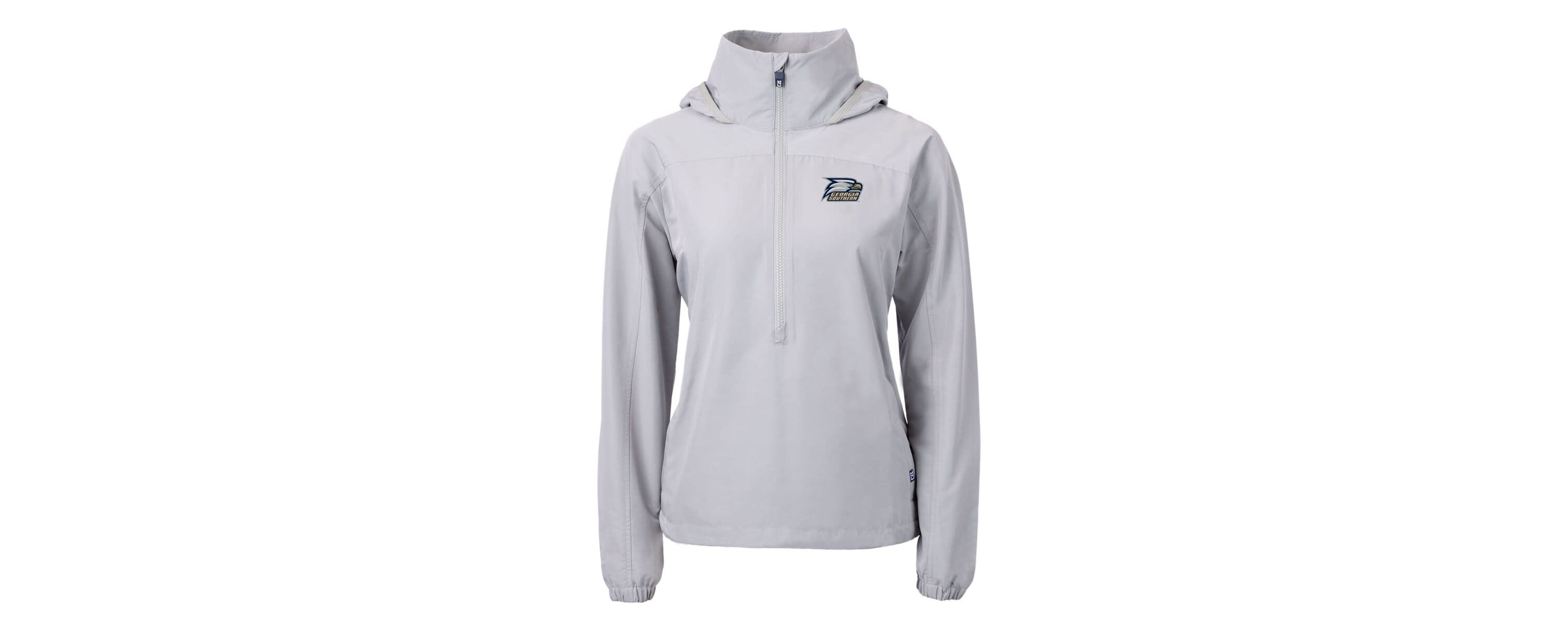 NCAA Georgia Southern Eagles Charter Eco Recycled Half-Zip Anorak Jacket