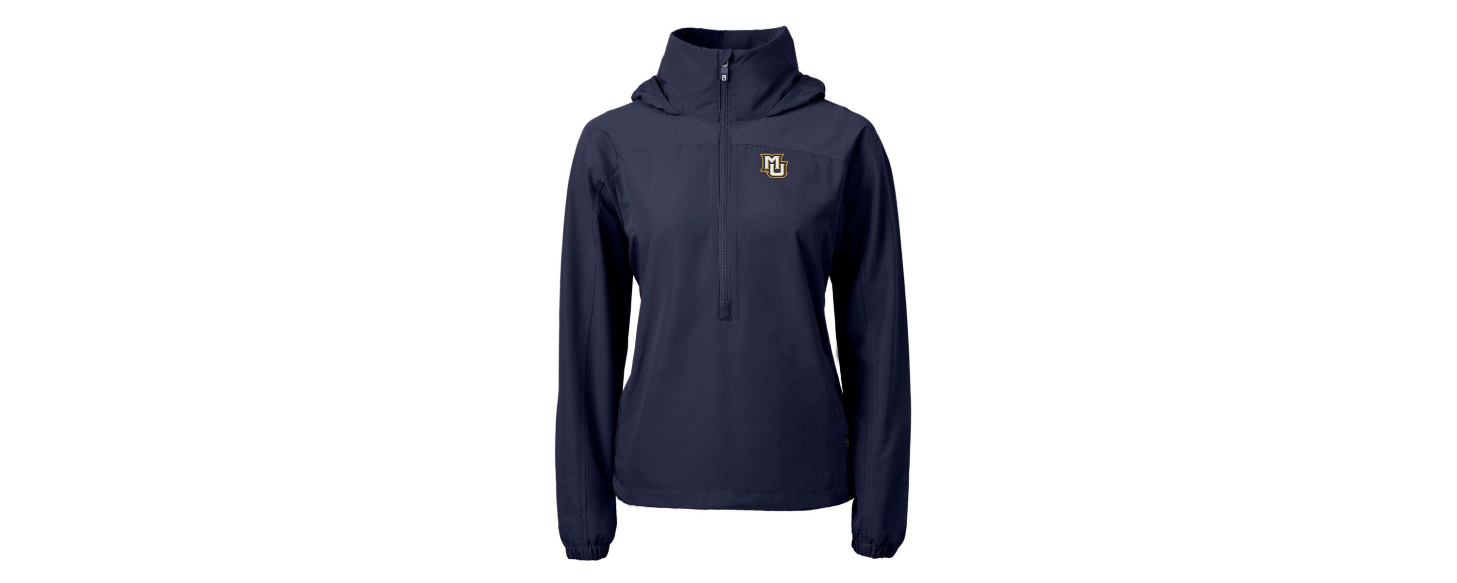 NCAA Marquette Golden Eagles Charter Eco Recycled Half-Zip Anorak Jacket