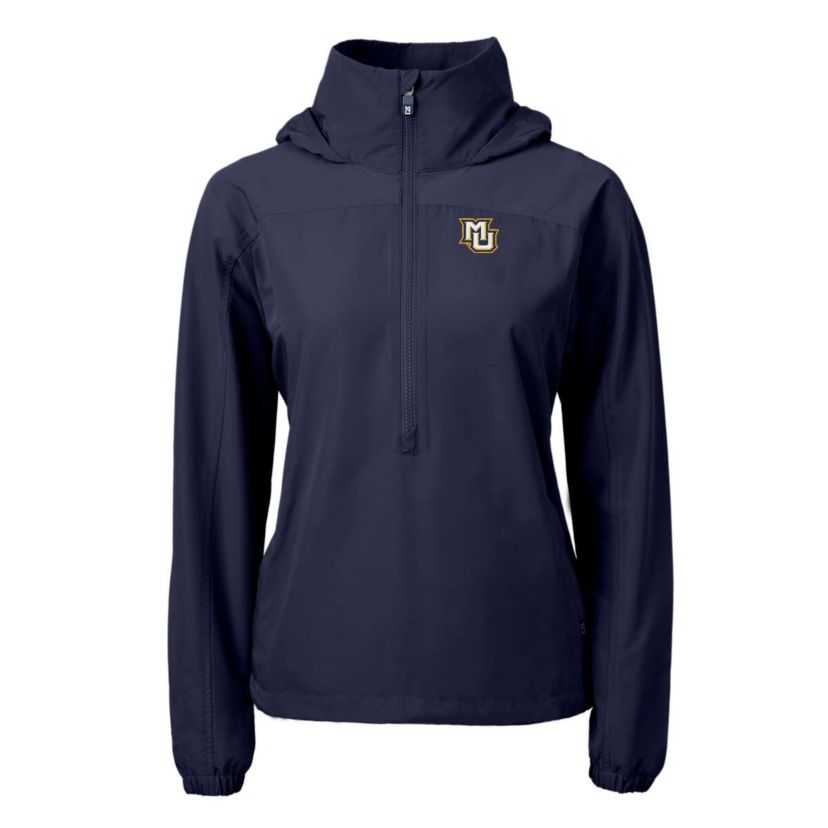 NCAA Marquette Golden Eagles Charter Eco Recycled Half-Zip Anorak Jacket