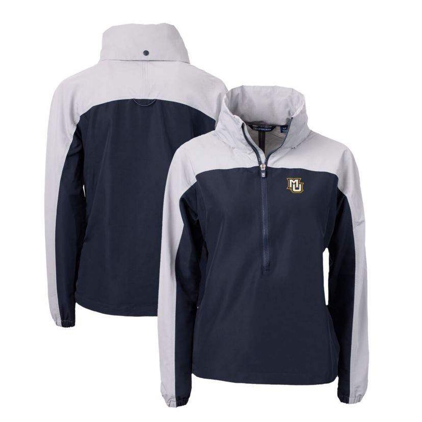 NCAA Marquette Golden Eagles Charter Eco Recycled Half-Zip Anorak Jacket