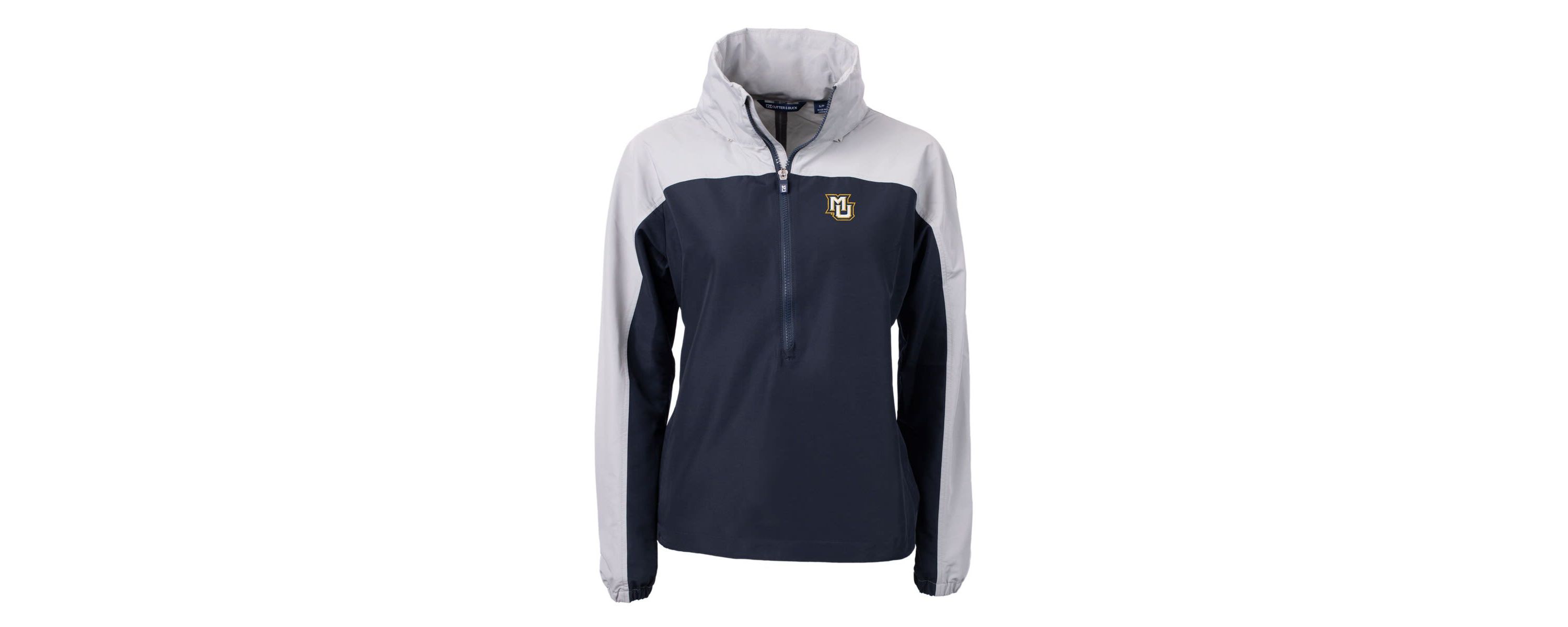 NCAA Marquette Golden Eagles Charter Eco Recycled Half-Zip Anorak Jacket