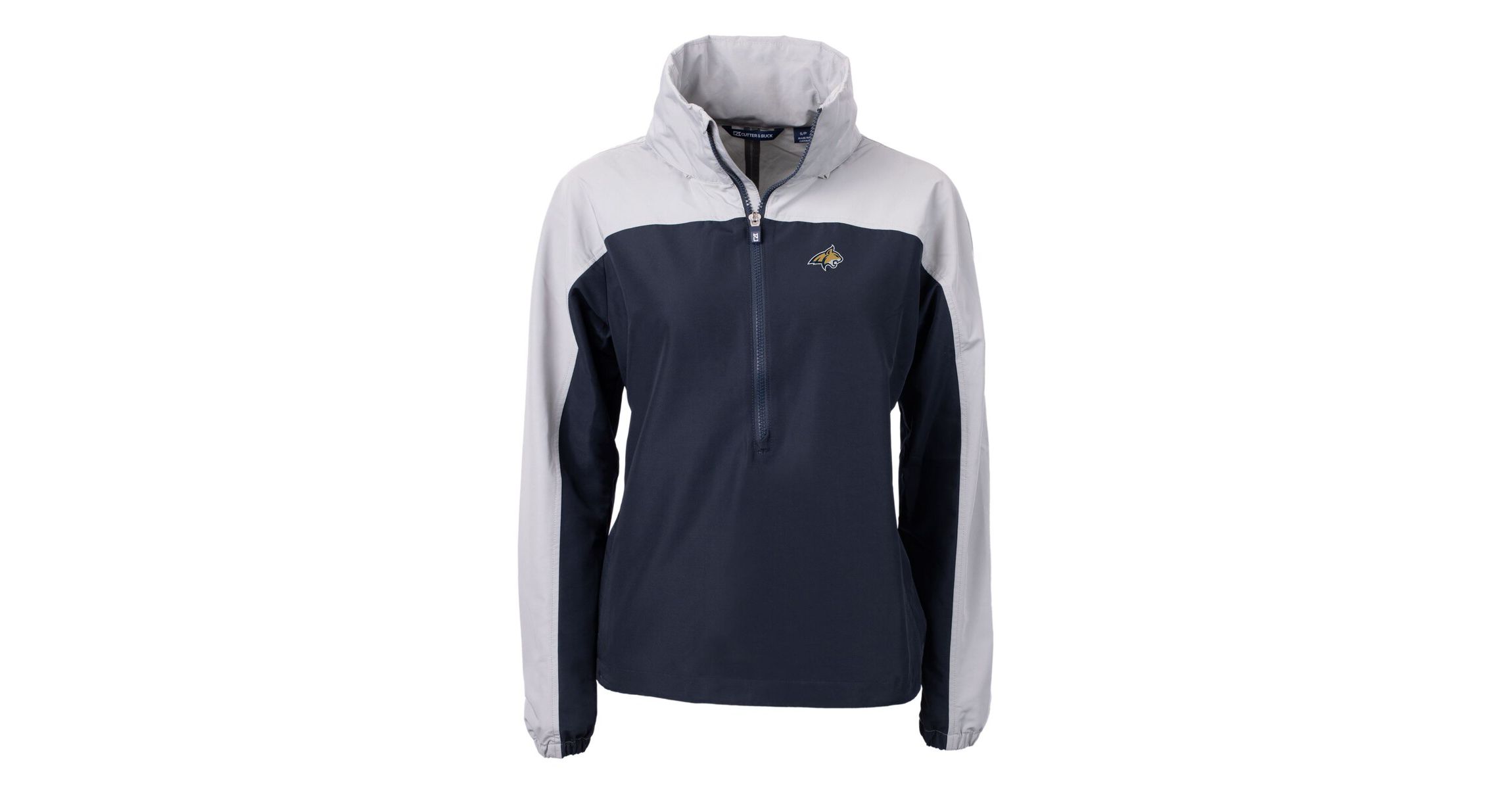 NCAA Montana State Bobcats Charter Eco Recycled Half-Zip Anorak Jacket
