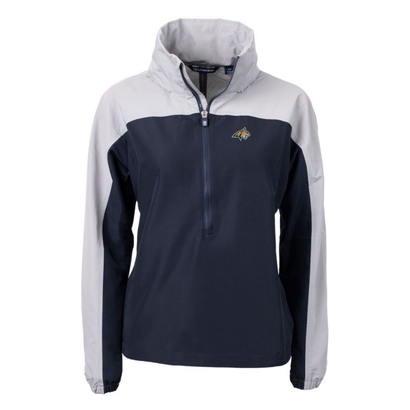 NCAA Montana State Bobcats Charter Eco Recycled Half-Zip Anorak Jacket