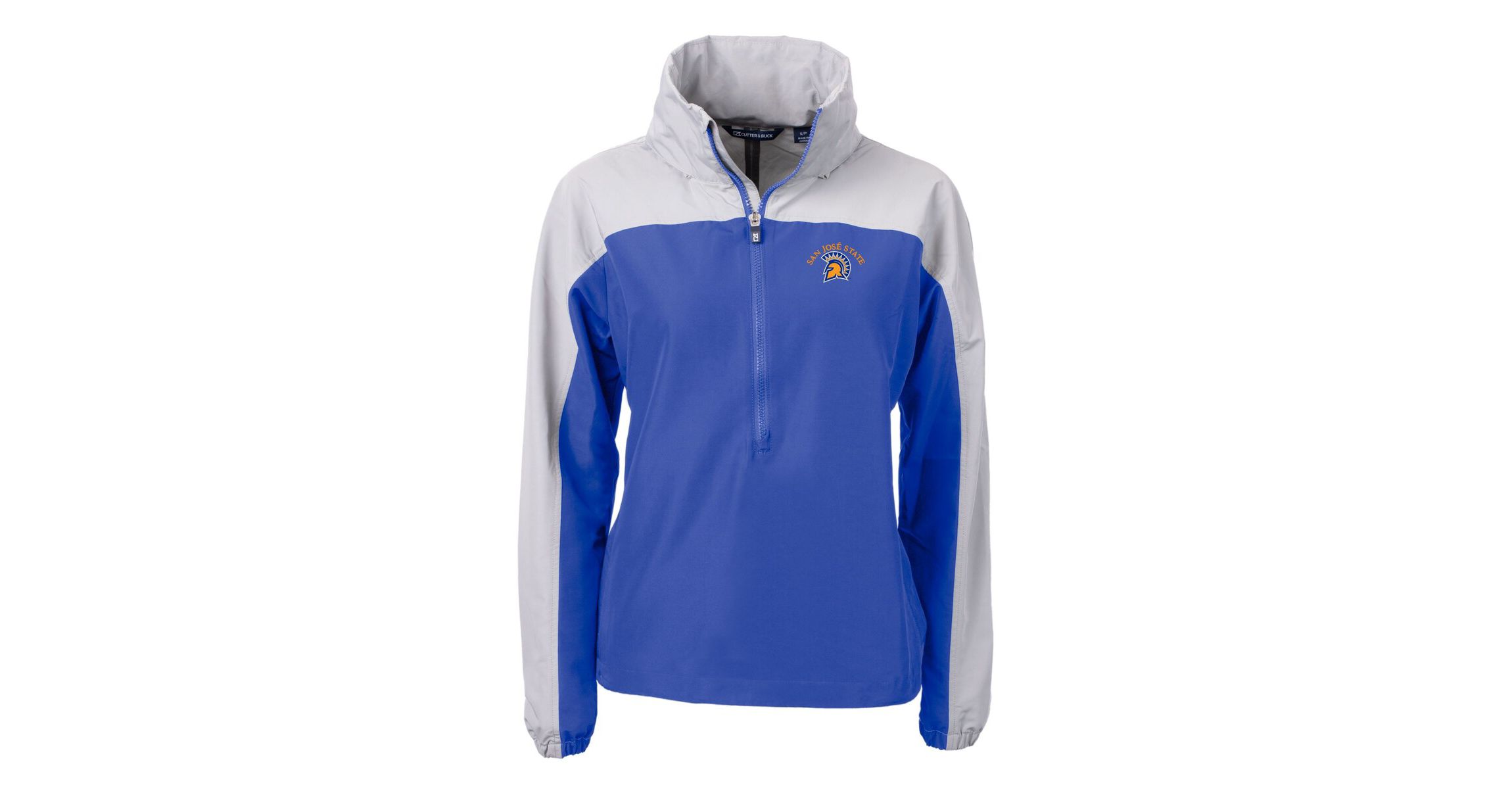 NCAA San Jose State Spartans Charter Eco Recycled Half-Zip Anorak Jacket