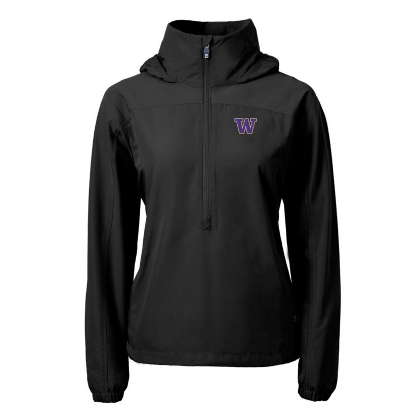 NCAA Washington Huskies Charter Eco Recycled Half-Zip Anorak Jacket