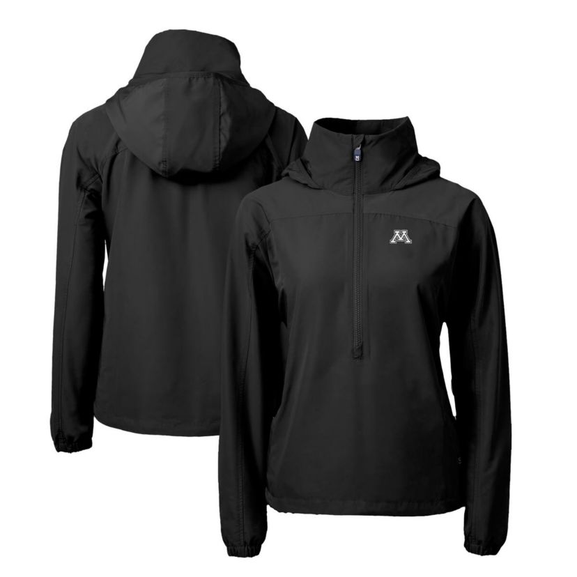 NCAA Minnesota Golden Gophers Charter Eco Recycled Half-Zip Anorak Jacket
