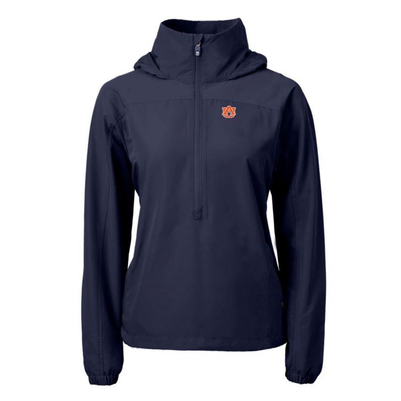 NCAA Auburn Tigers Charter Eco Recycled Half-Zip Anorak Jacket