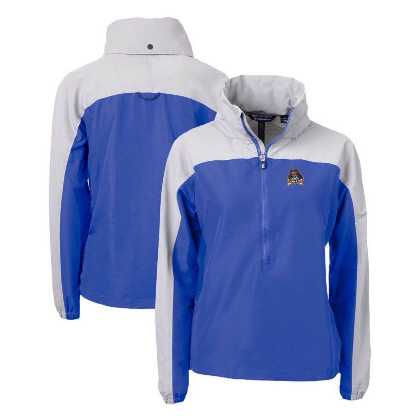 East Carolina Pirates NCAA ECU Pirates Charter Eco Recycled Half-Zip Anorak Jacket