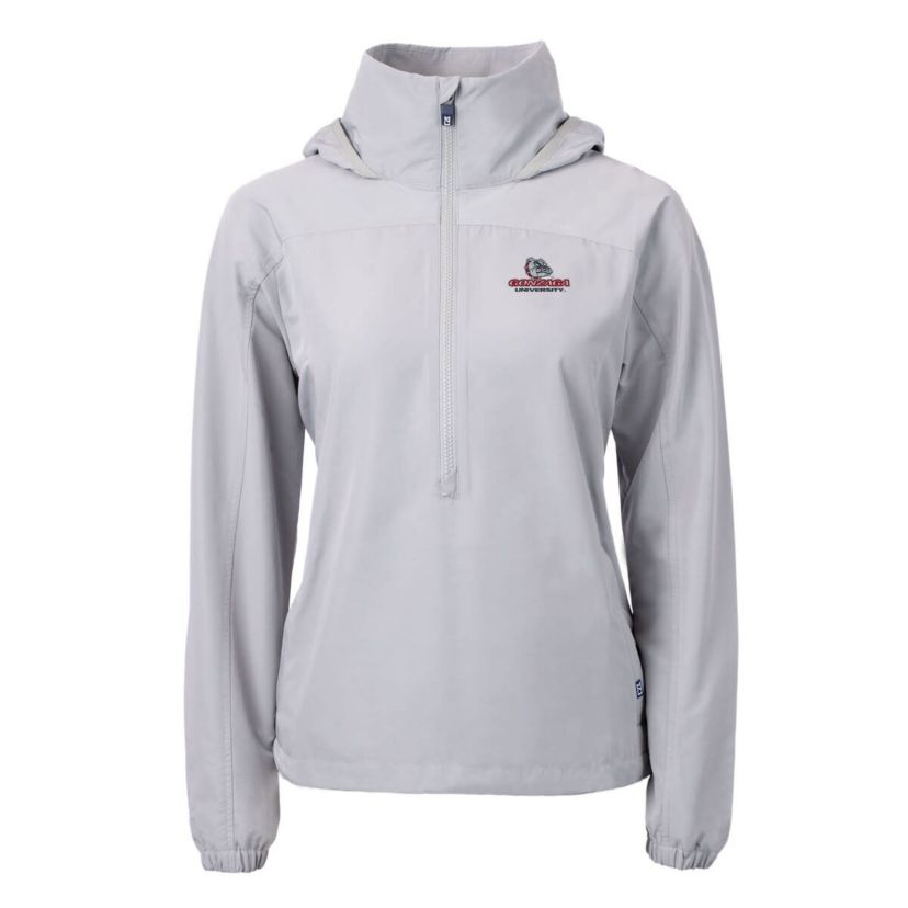 Gonzaga University Bulldogs NCAA Gonzaga Bulldogs Charter Eco Recycled Half-Zip Anorak Jacket