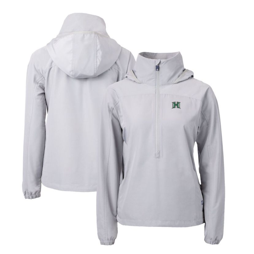 Hawaii Rainbow Warriors NCAA Hawaii Warriors Charter Eco Recycled Half-Zip Anorak Jacket