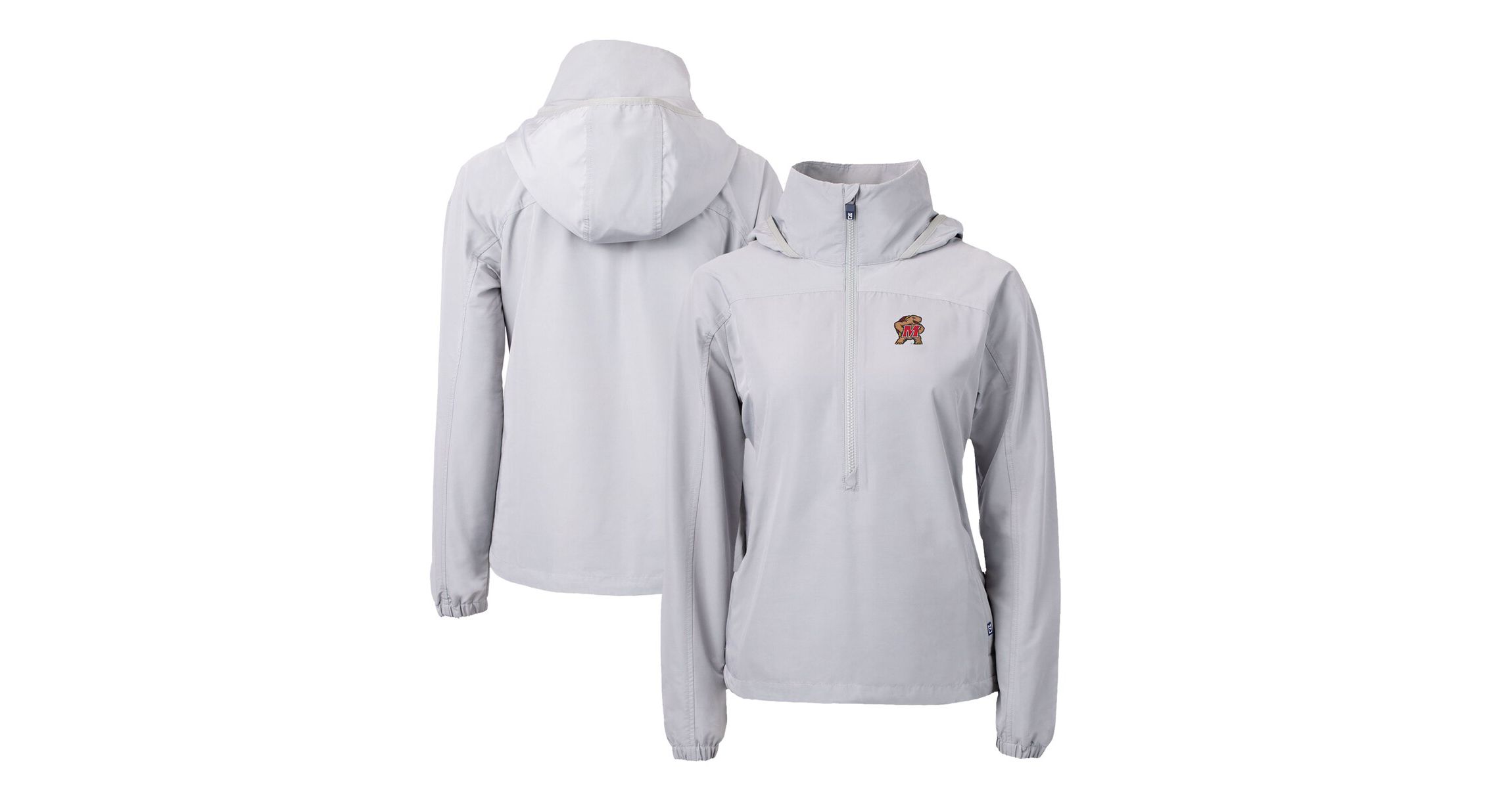 NCAA Maryland Terrapins Charter Eco Recycled Half-Zip Anorak Jacket