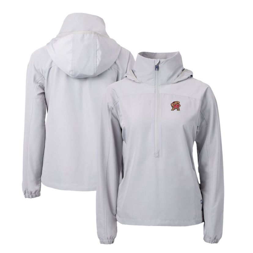 NCAA Maryland Terrapins Charter Eco Recycled Half-Zip Anorak Jacket