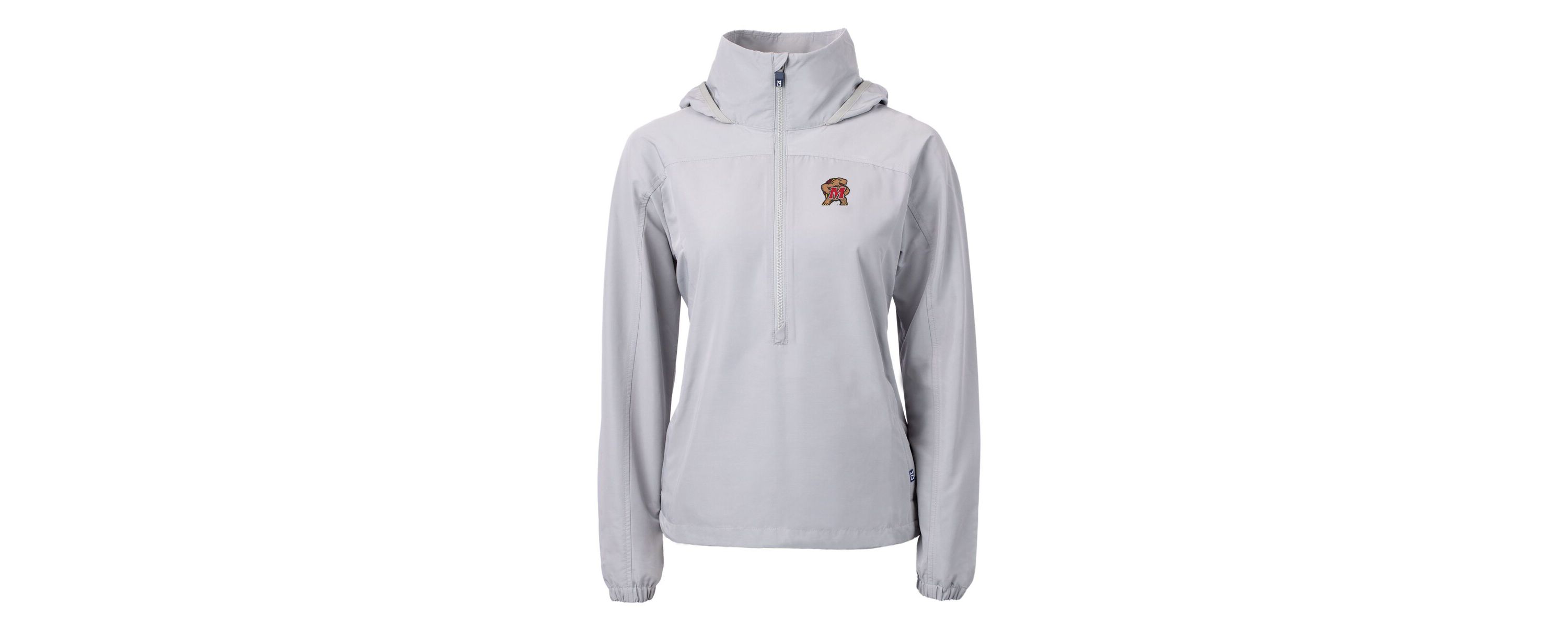 NCAA Maryland Terrapins Charter Eco Recycled Half-Zip Anorak Jacket