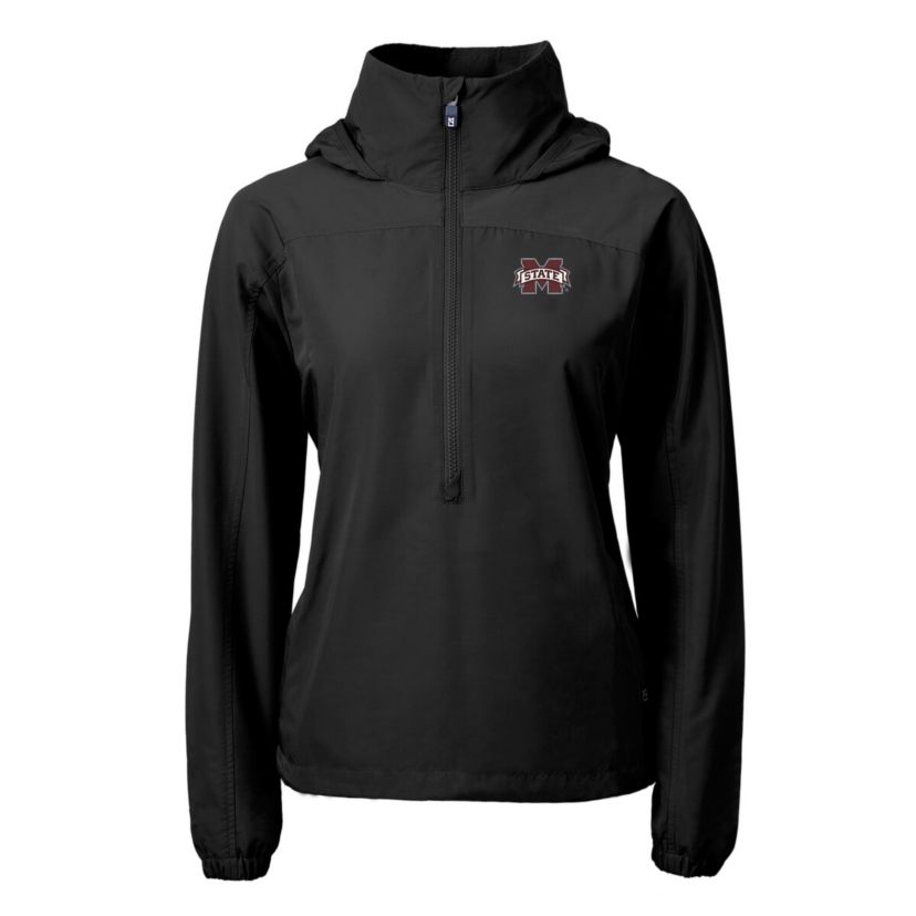 NCAA Mississippi State Bulldogs Charter Eco Recycled Half-Zip Anorak Jacket