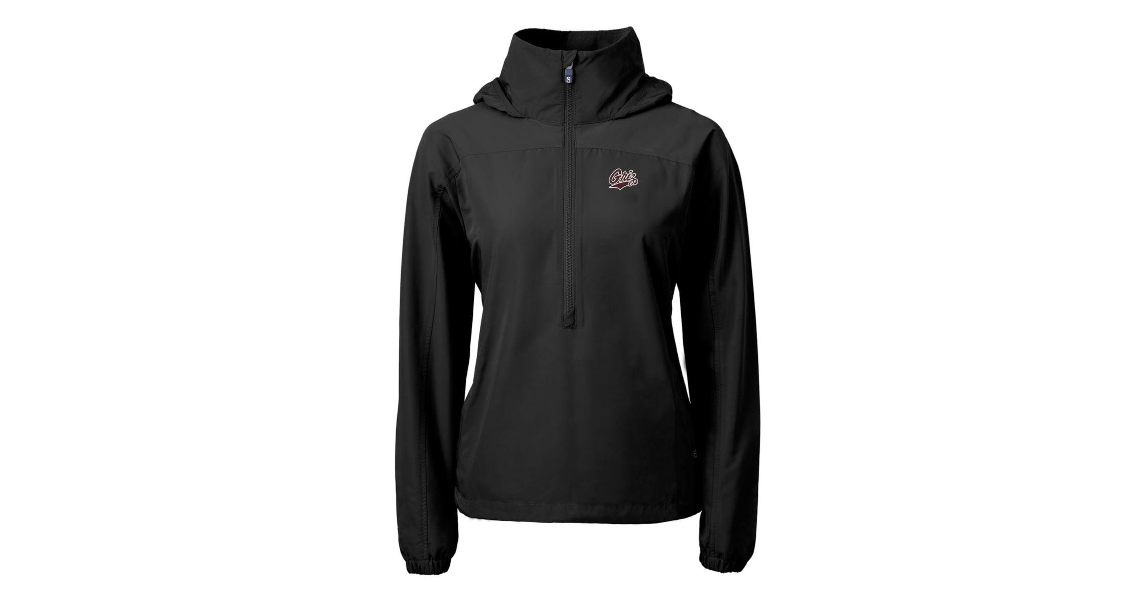 NCAA Montana Grizzlies Charter Eco Recycled Half-Zip Anorak Jacket